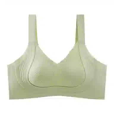 二三二三 日常简约隐形无痕舒适提拉聚拢防下垂内衣透气柔软亲肤妈生感美背时尚百搭无钢圈可调节肩带文胸 女款