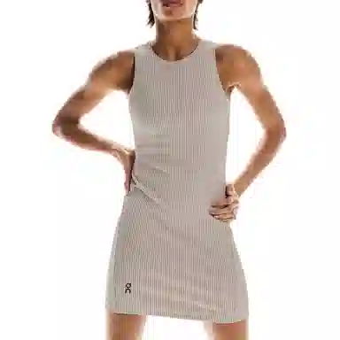 On All-Day Ribbed Dress