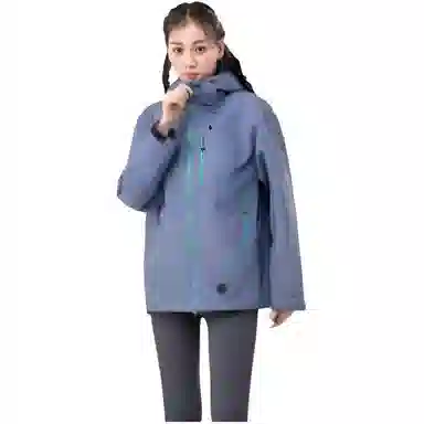 恒源祥 连帽户外中性百搭时尚潮流风衣 男女同款