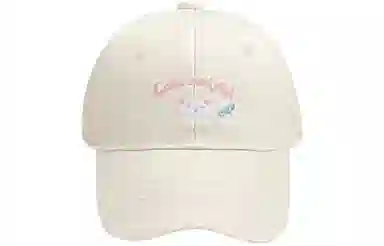 优幽兰 潮流休闲可爱小猫学生大头围宽檐显脸小防紫外线遮阳帽韩版百搭帽子甜美可爱 棉 鸭舌帽 女款