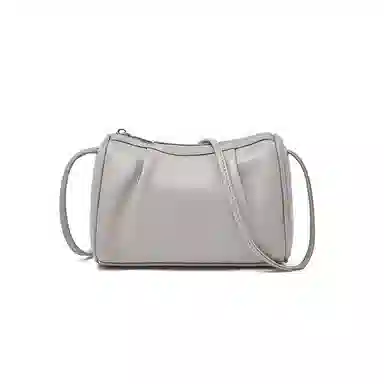 老人头 时尚百搭小众设计潮流通勤简约 牛皮 斜挎单肩包 常规 女款 多色