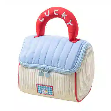 馨枕居可爱房子化妆包大容量小屋洗漱包便携手提收纳包软萌少女系收纳袋化妆包 便携收纳防尘