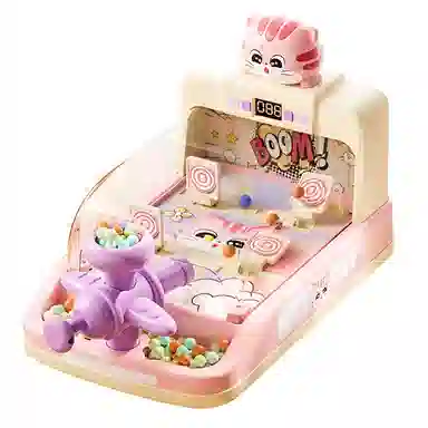 益米 萌趣创意弹珠机 电子计分 桌面休闲游戏机 射箭类