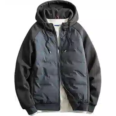 金盾 连帽百搭时尚休闲棉服 男款