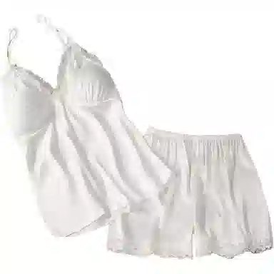 桔内 冰丝薄款睡衣套装 女款