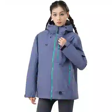 恒源祥 连帽户外中性百搭时尚潮流风衣 男女同款
