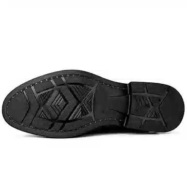 八哥 牛皮头层牛皮 英伦风 复古经典 加绒保暖 短靴 男款