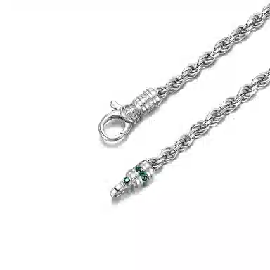 IDEAGEMER Iris Braided Chain Bracelet Copper Men