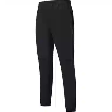 特步 纯色柔软舒适透气百搭束脚运动长裤 男款