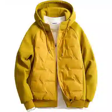 金盾 连帽百搭时尚休闲棉服 男款