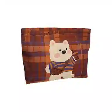 馨枕居卡通印花单层化妆包大容量耐磨美妆包轻便便捷收纳包化妆包 便携收纳防尘