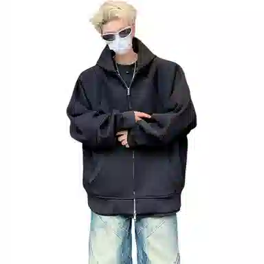 金盾 百搭高街连帽潮流卫衣 男款