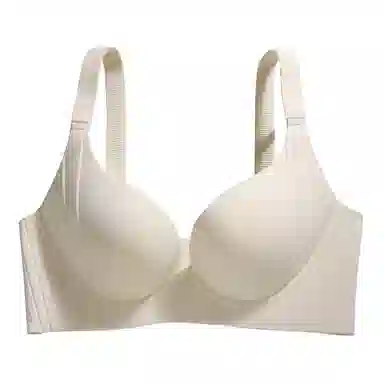 二三二三 无痕隐形提拉聚拢收副乳防下垂内衣简约亲肤柔软舒适呼吸感美背日常百搭无钢圈可调节肩带文胸 女款