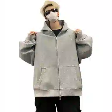 金盾 百搭高街连帽潮流卫衣 男款