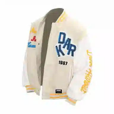 KIRHNE Vintage Baseball Jacket