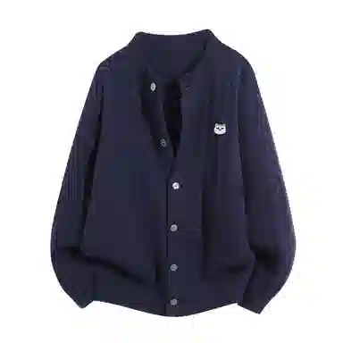 Wuhuangmao Embroidered Casual Knit Cardigan