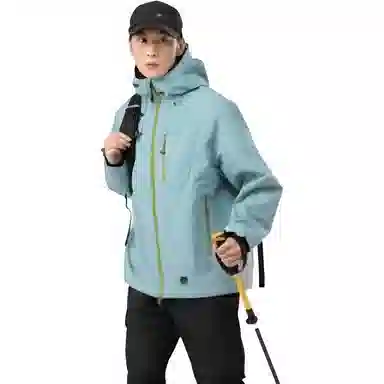 恒源祥 连帽户外中性百搭时尚潮流风衣 男女同款