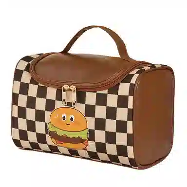 馨枕居化妆包大容量高级感防水大容量收纳包小众化妆袋化妆包 便携多层收纳防尘防泼水