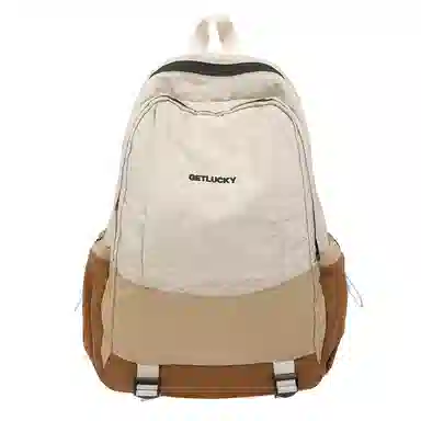 茵初 休闲补习大学轻便小学背包初高中旅行时尚徒步 尼龙 双肩包 男女同款情侣款 多色