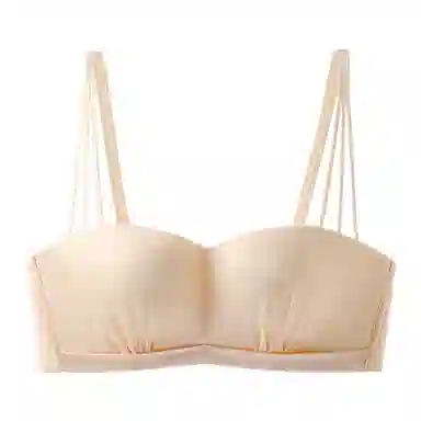 二三二三 聚拢无痕隐形舒适高级感内衣透气吸汗侧收副乳防下垂纯欲美背时尚百搭日常无钢圈可调节肩带文胸 女款
