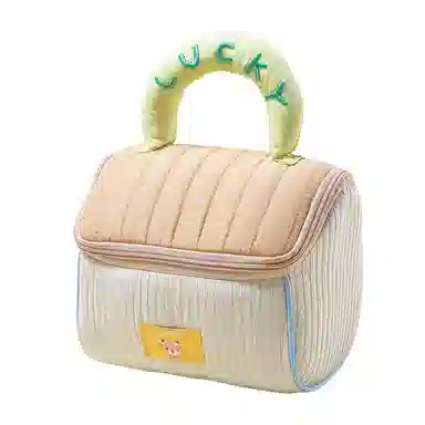 馨枕居可爱房子化妆包大容量小屋洗漱包便携手提收纳包软萌少女系收纳袋化妆包 便携收纳防尘