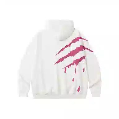 Suamoment Warm Paw Print Hoodie 2025