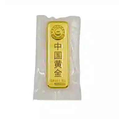 石在行 仿真金条假金砖银行铜镀金样品金条金店柜台展示投资金块道具 锌合金 摆件 男女同款情侣款