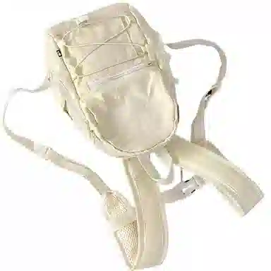 Warrior Nylon Backpack Off-White