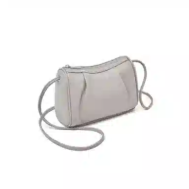 老人头 时尚百搭小众设计潮流通勤简约 牛皮 斜挎单肩包 常规 女款 多色