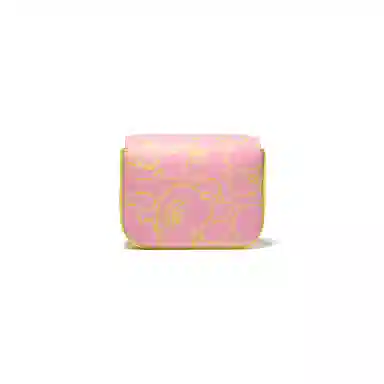 A BATHING APE Mini Crossbody Bag Blue Pink