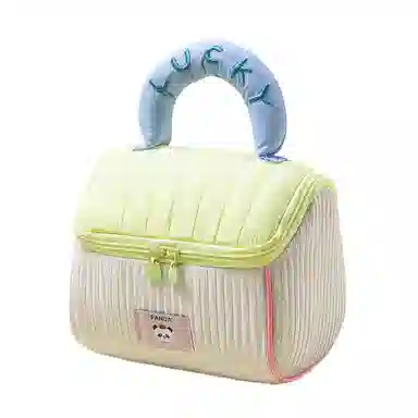 馨枕居可爱房子化妆包大容量小屋洗漱包便携手提收纳包软萌少女系收纳袋化妆包 便携收纳防尘