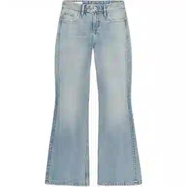 ZARA Trf Low Waist Flared Jeans