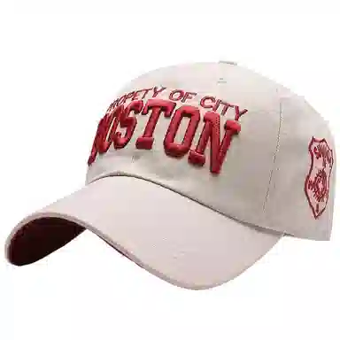 春夏透气吸湿排汗韩系牛仔个性破洞侧字母刺绣显脸小软顶弯檐遮阳防晒帽 棉 鸭舌帽 男女同款情侣款