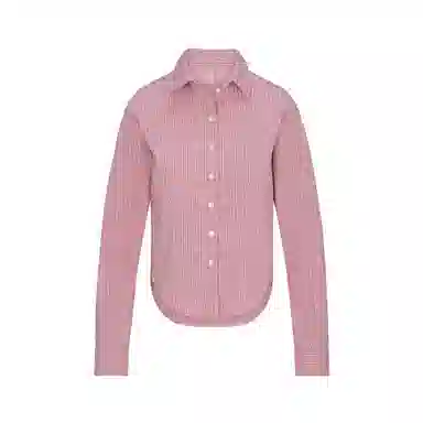 SKIMS FW25 COTTON POPLIN MICRO SHORT SLEEP SET