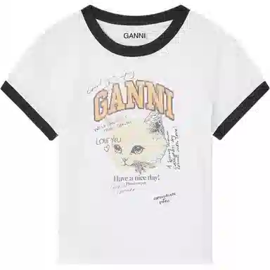 GANNI Logo SS25T