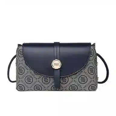 稻草人 百搭通勤时尚简约 聚氯乙烯革拼聚氨酯革 单肩包 女款 多色