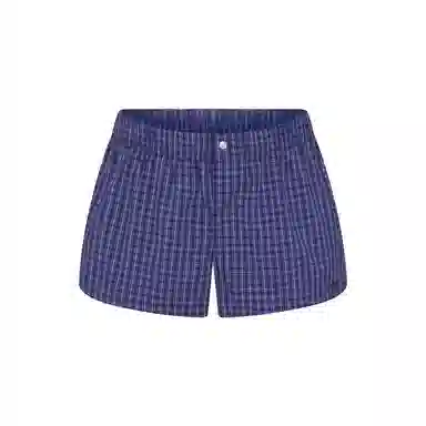 SKIMS FW25 COTTON POPLIN BOXER SLEEP SET