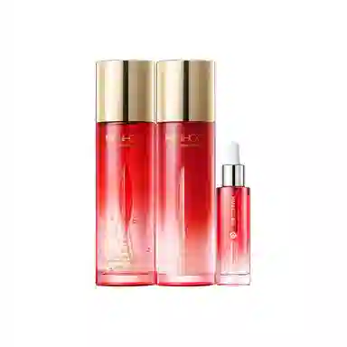 韩后 红石榴红茶酵素精粹套装护肤套装 保湿抗氧化淡纹紧致 洁面爽肤水乳液面霜精华