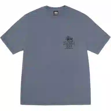 Stussy FW25 SS25 CALI GROWN TEE PIGMENT DYED logoT
