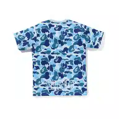 A BATHING APE Shark WGM Camo T-Shirt