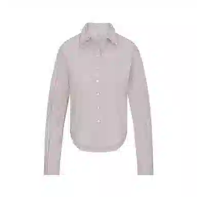 SKIMS COTTON POPLIN MICRO SHORT SLEEP SET