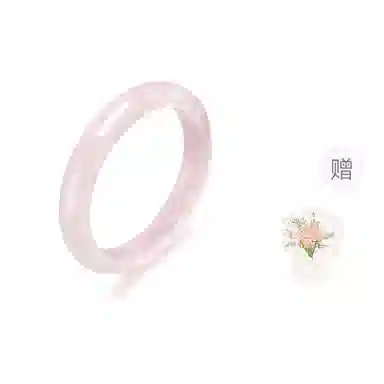 水贝 白月光 贵妃镯晶莹剔透 新中式国潮古风显气质高级感冷清感学生恋爱 玻璃猫眼 手镯 女款