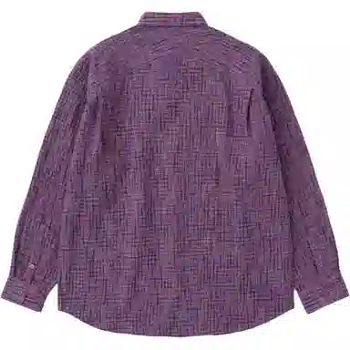 COMMON SCENTS Plaid Loose Fit Shirt