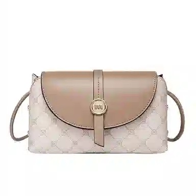 稻草人 百搭通勤时尚简约 聚氯乙烯革拼聚氨酯革 单肩包 女款 多色