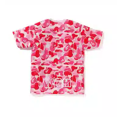 A BATHING APE Shark WGM Camo T-Shirt