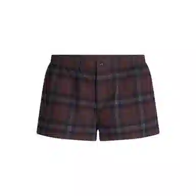 SKIMS FW25 FLANNEL SLEEP CHEEKY BOXER