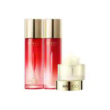 韩后 红石榴红茶酵素精粹套装护肤套装 保湿抗氧化淡纹紧致 洁面爽肤水乳液面霜精华