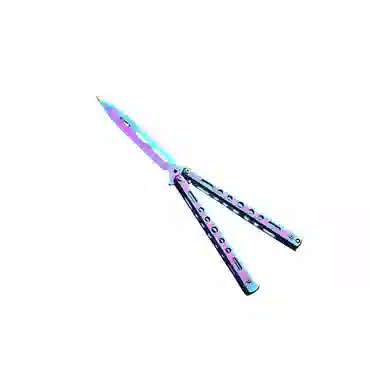 绒绒熊 未开刃折叠蝴蝶刀 其他静态模型