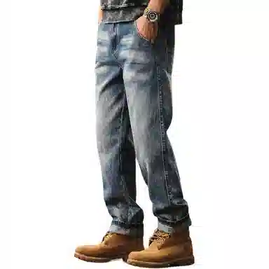Jayleno Vintage Loose Straight Jeans