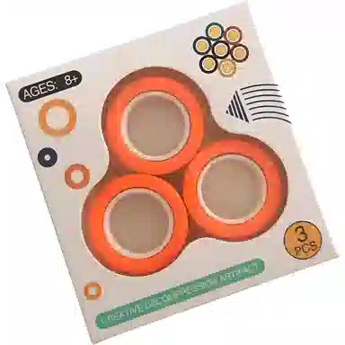 万格 磁力戒指 指尖陀螺